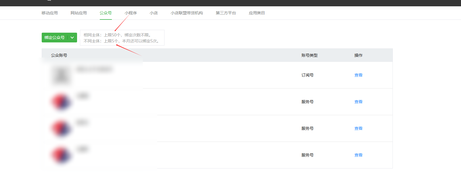 关于微信公众号和多个小程序unionid的说明 关于微信公众号和多个小程序unionid的说明